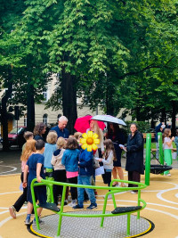 OB Reiter - Eröffnung Spielplatz am Gollierplatz