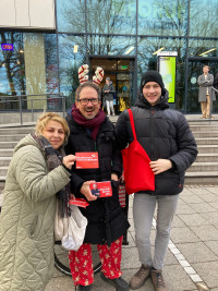 Christina, Bernhard und Nikita