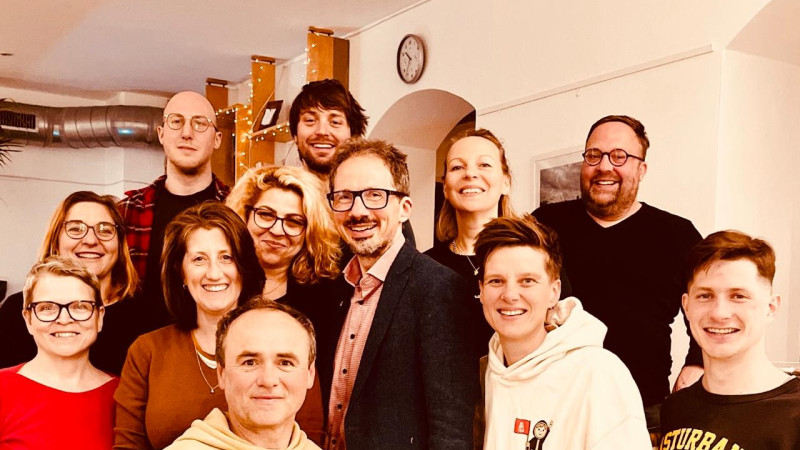 Die bei der Wahl gewählten Mitglieder des Ortsvereinsvorstandes.